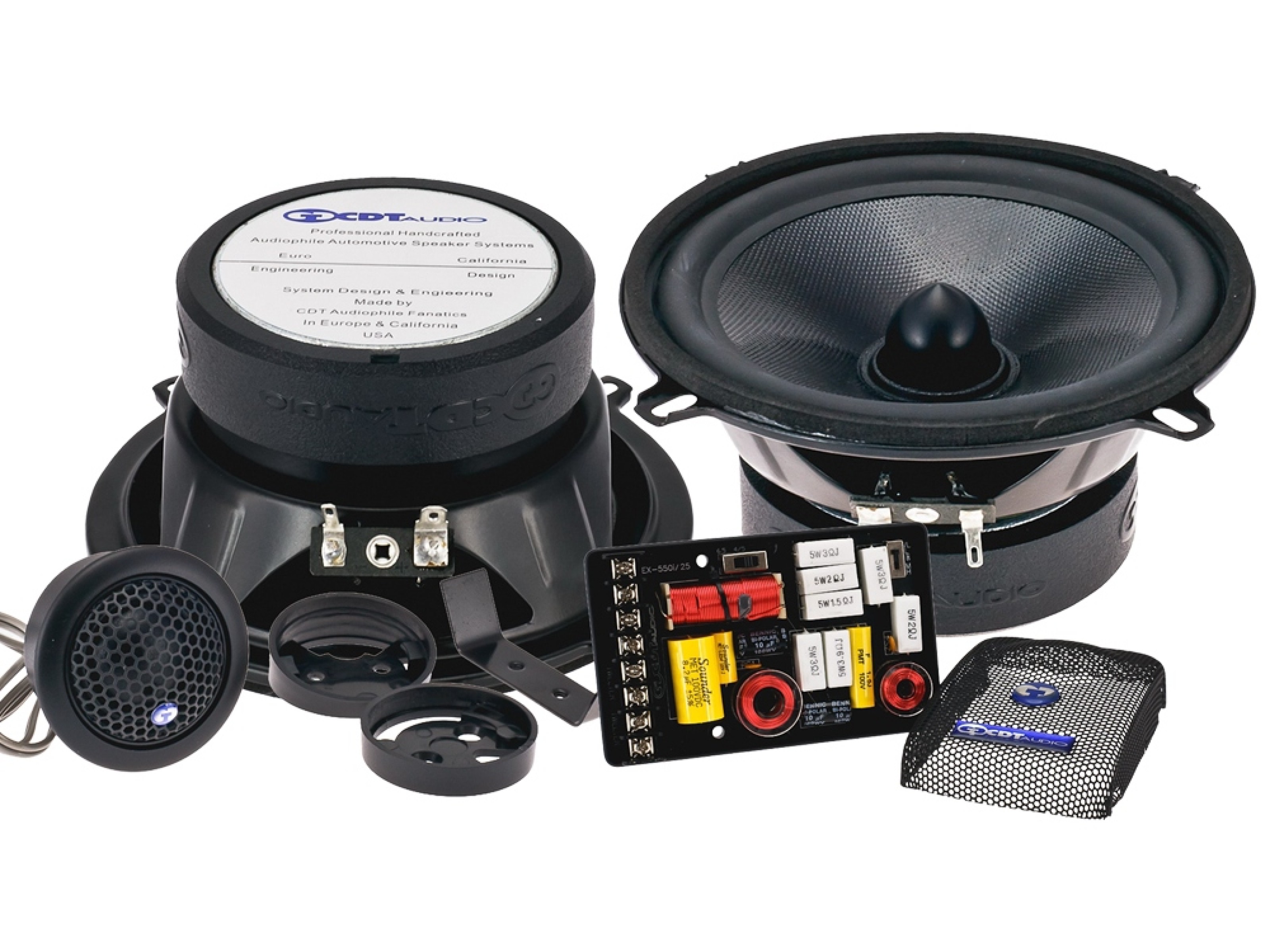 Компонентная акустика. CDT CL-6c. CDT Audio CL-e6. CDT Audio CL-52. Мидбас CDT Audio CL-e6.